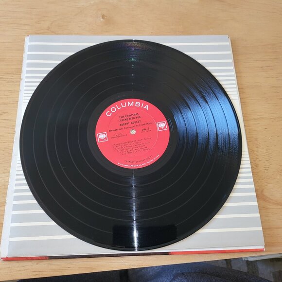 ROBERT GOULET This Christmas I Spend With You LP Vinyl 1963 Columbia CL 2076 LP2 - Picture 6 of 7